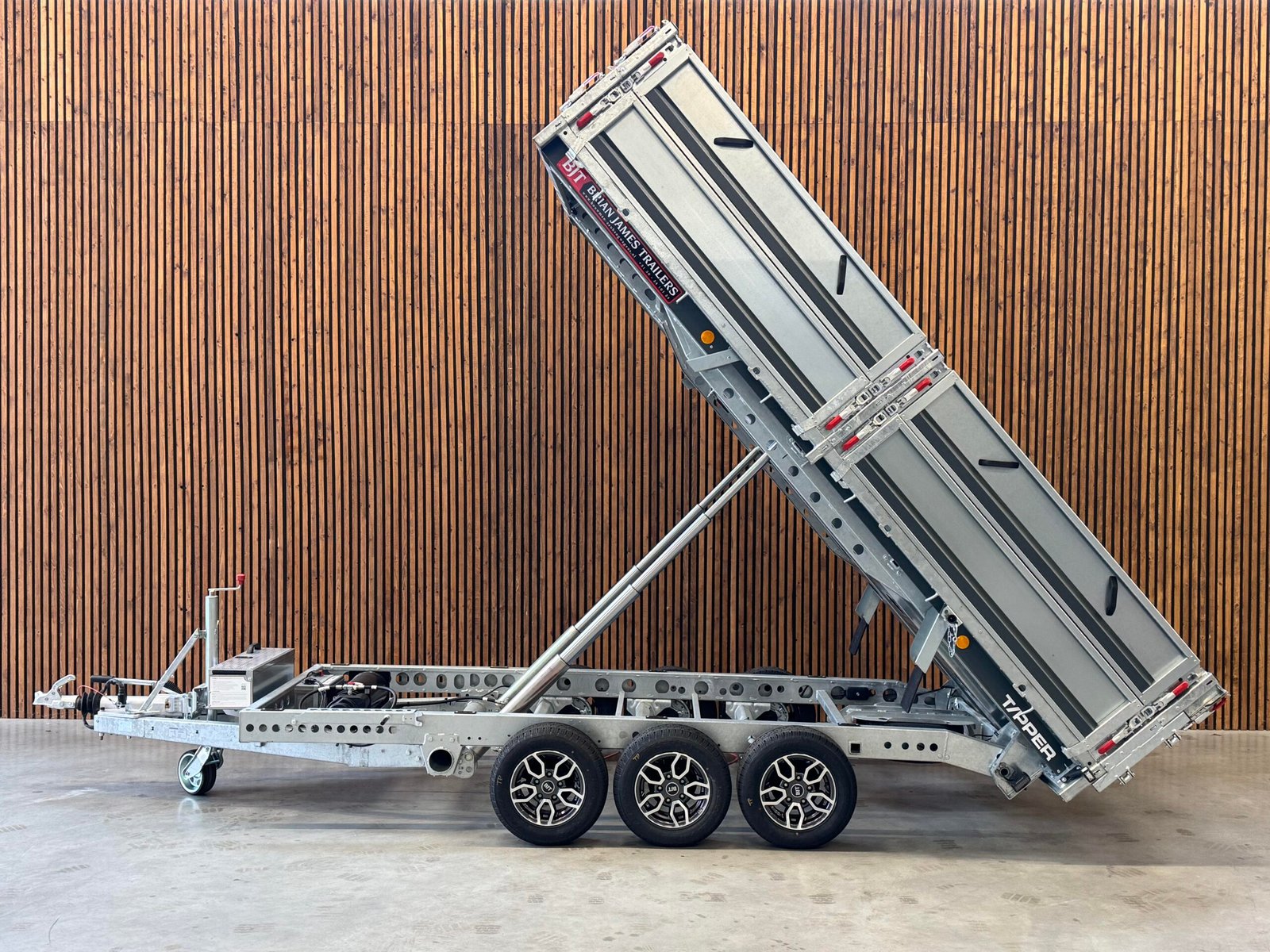 Brian James Tipper 360x200 3-as 12 inch 3500kg - Afbeelding 3