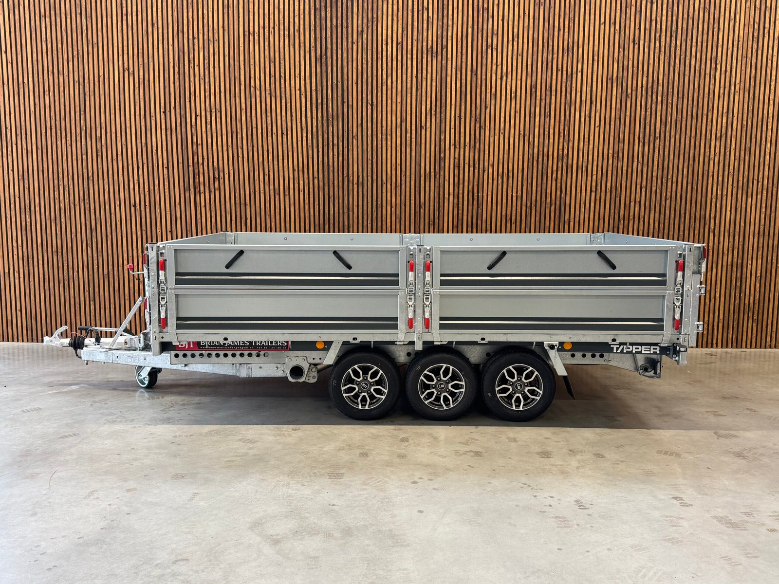 Brian James Tipper 360x200 3-as 12 inch 3500kg - Afbeelding 4