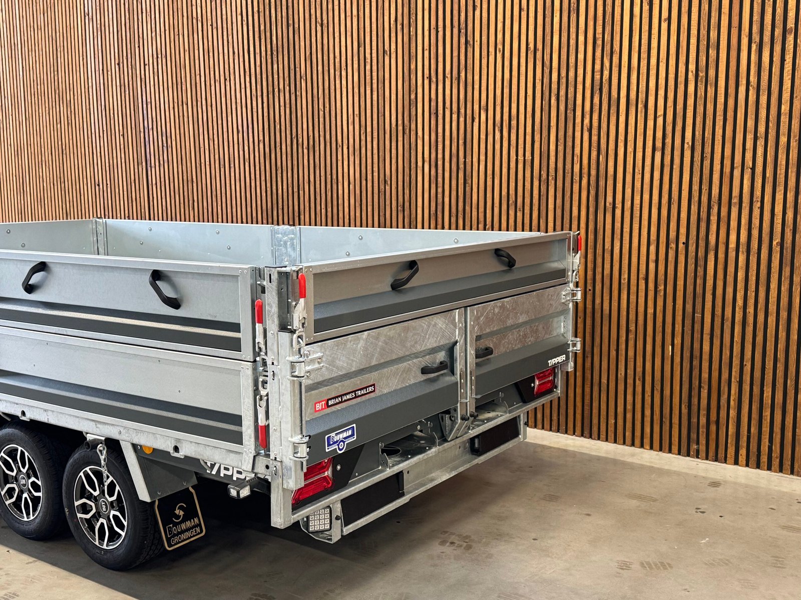 Brian James Tipper 360x200 3-as 12 inch 3500kg - Afbeelding 6