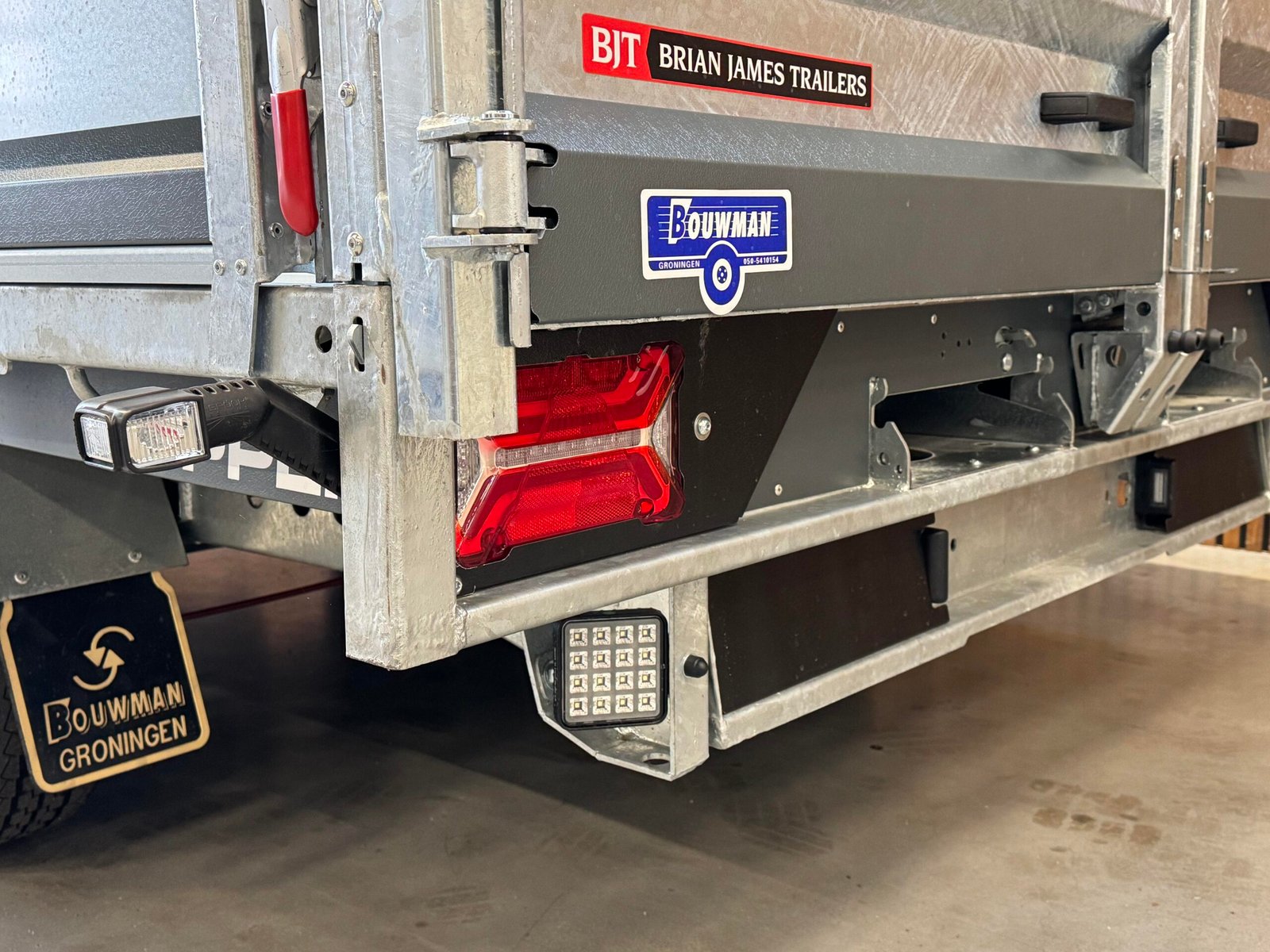 Brian James Tipper 360x200 3-as 12 inch 3500kg - Afbeelding 9