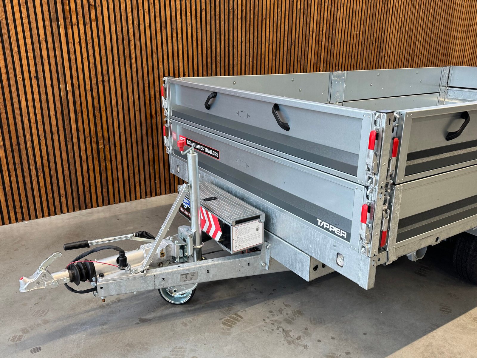 Brian James Tipper 360x200 3-as 12 inch 3500kg - Afbeelding 5