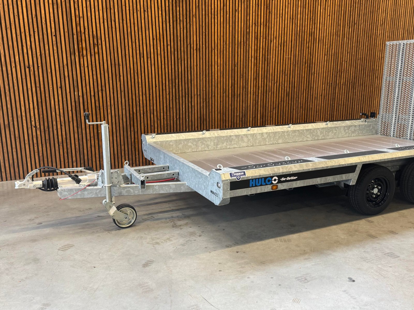 Hulco Machinetransporter TERRAX-2 394x180 3500kg Lange oprijklep Go-Getter - Afbeelding 4