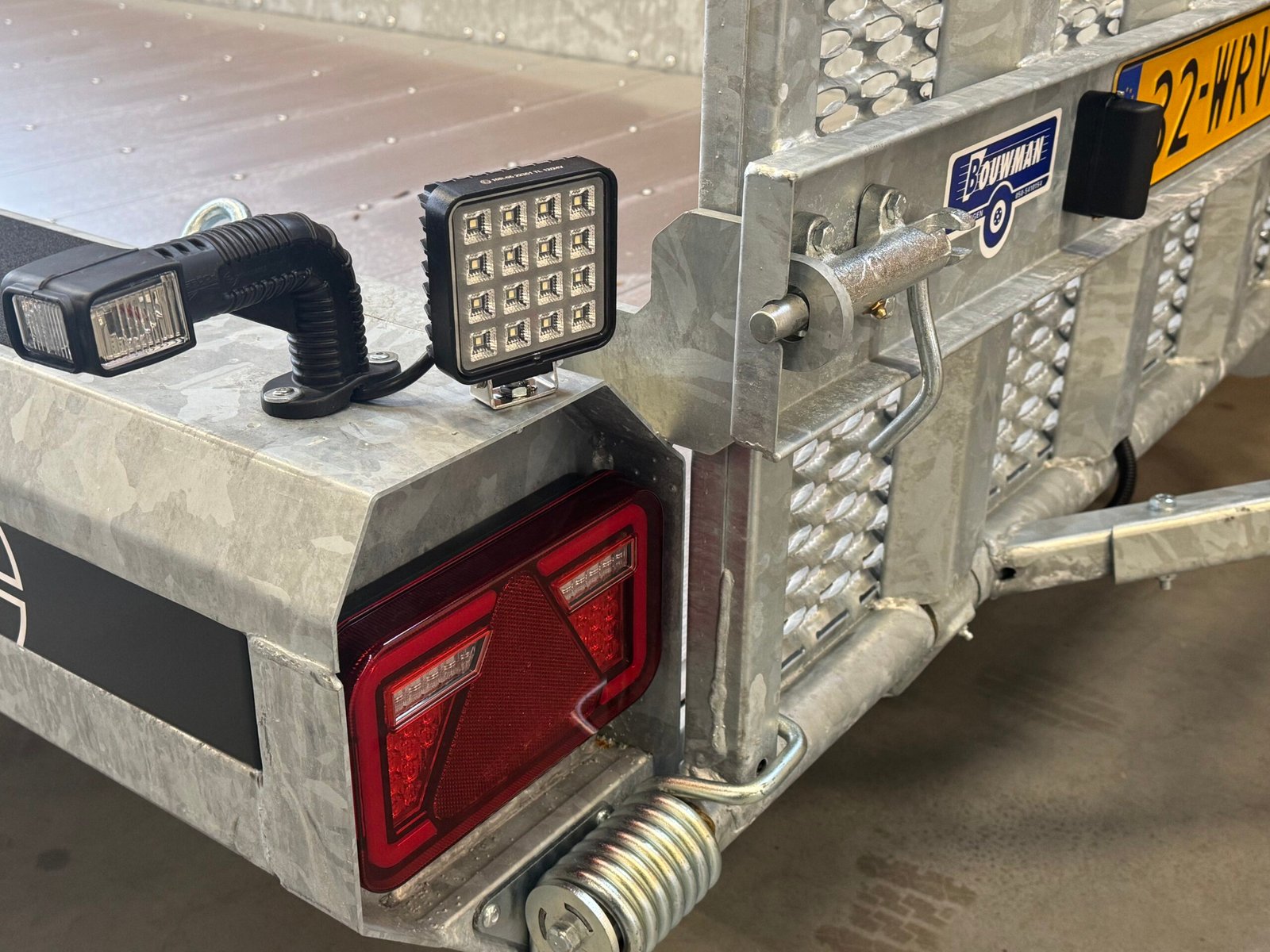 Hulco Machinetransporter TERRAX-2 394x180 3500kg Lange oprijklep Go-Getter - Afbeelding 7