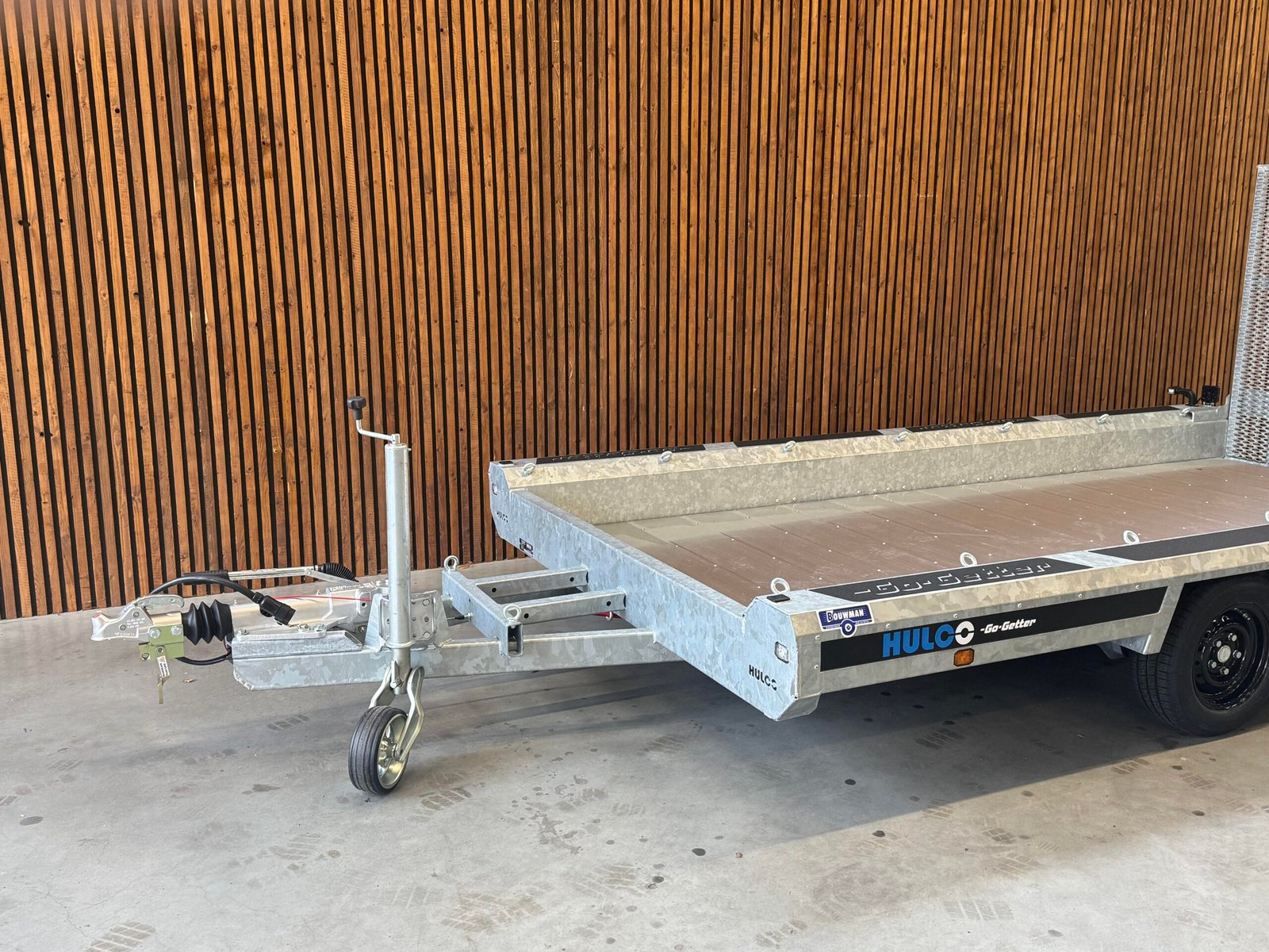 Hulco Machinetransporter TERRAX-3 394x180 3500kg Lange oprijklep Go-Getter - Afbeelding 4