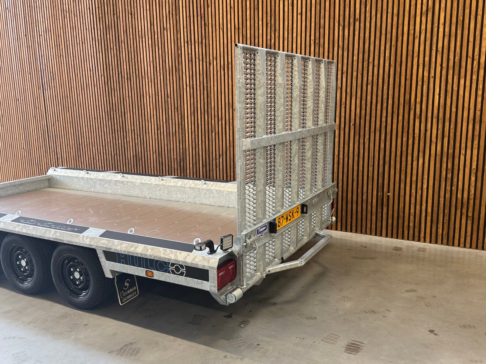 Hulco Machinetransporter TERRAX-3 394x180 3500kg Lange oprijklep Go-Getter - Afbeelding 5