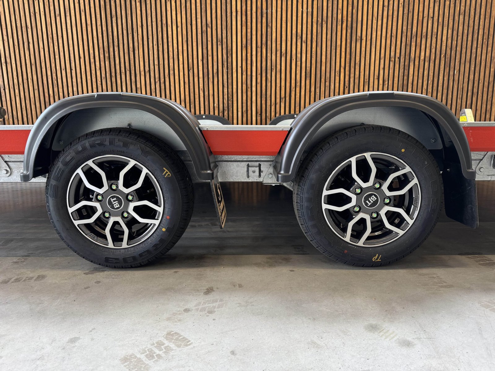 Brian James A Transporter 400x190 2-as 12 inch 2700kg - Afbeelding 2