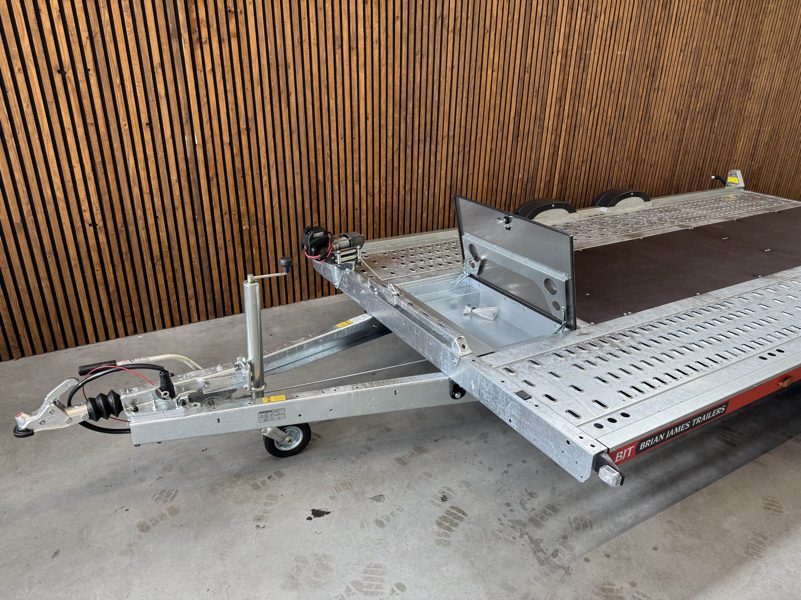 Brian James A Transporter 400x190 2-as 12 inch 2700kg - Afbeelding 7