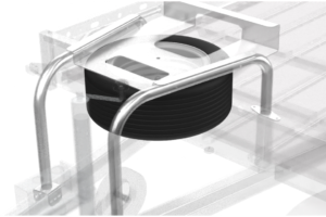 Graafbaksteun incl. reservewiel