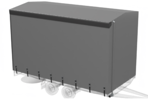Huif met schuifzeil 230cm
