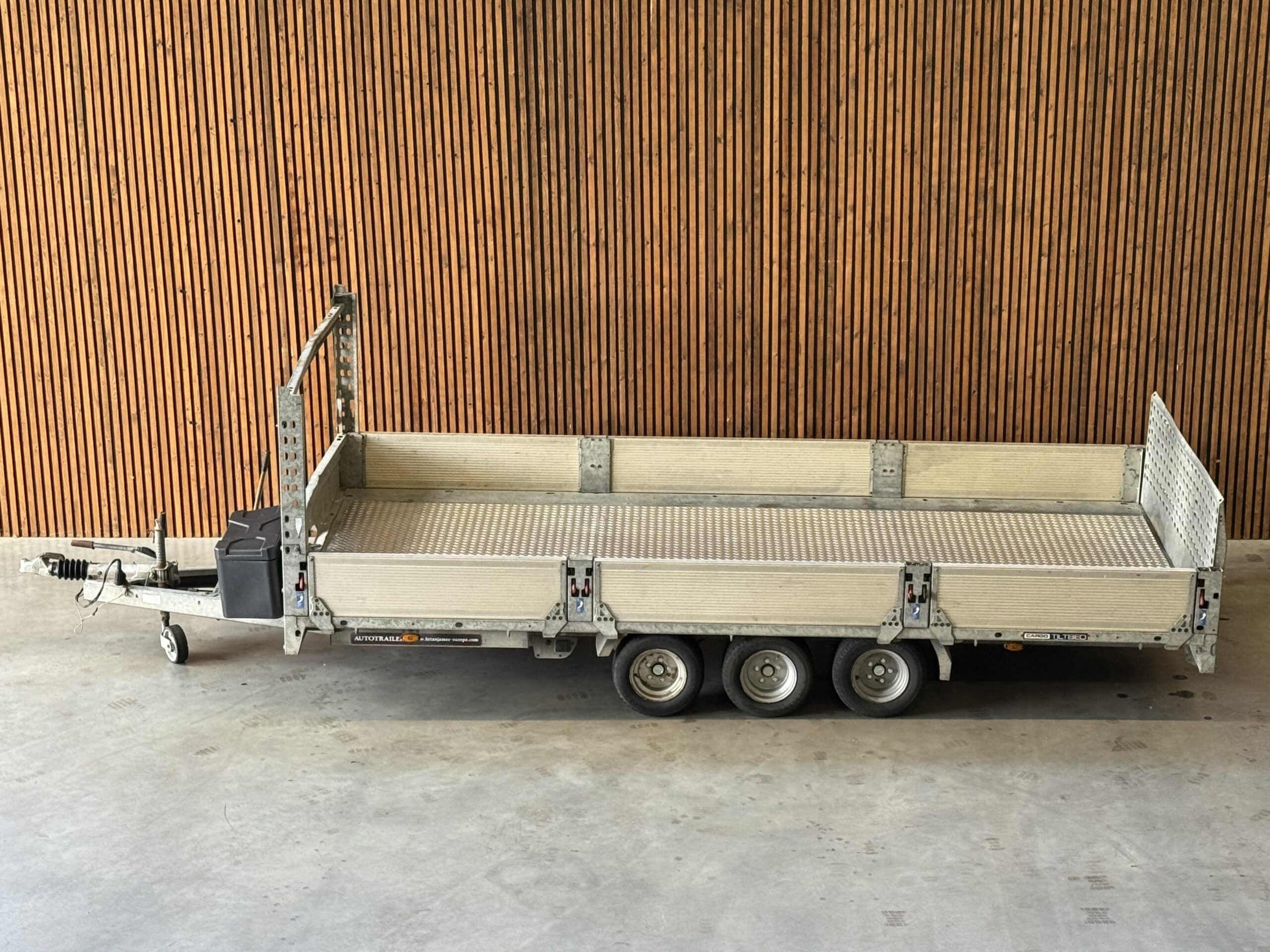 Brian James Cargo Tiltbed 450x200 3500kg 3-as - Afbeelding 2
