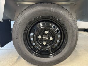 Reservewiel los (zwarte velg)