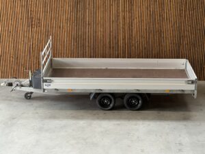 Hapert Azure Plateauwagen 400x180 3500kg Paraboolvering 2-as