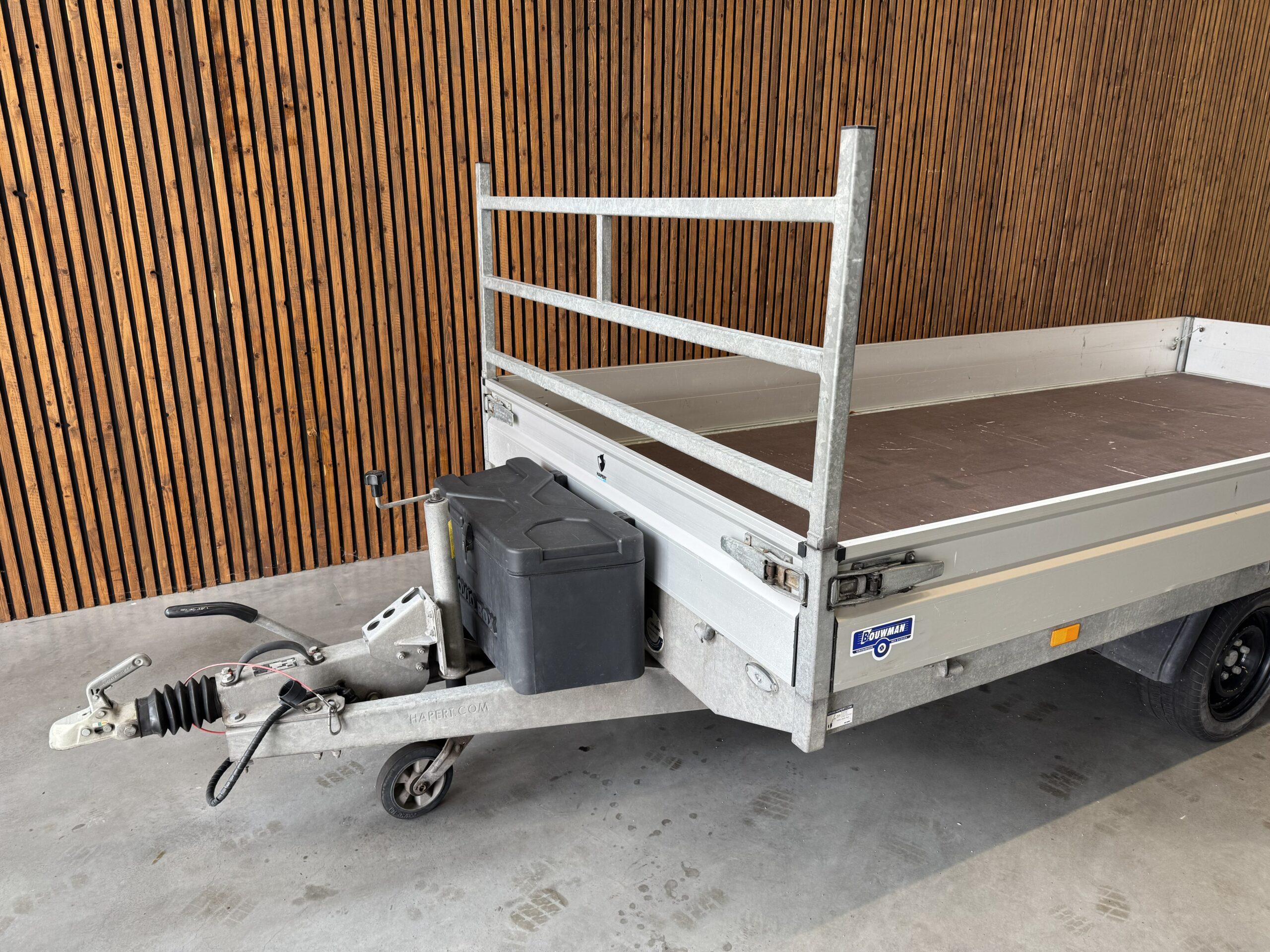 Hapert Azure Plateauwagen 400x180 3500kg Paraboolvering 2-as - Afbeelding 3