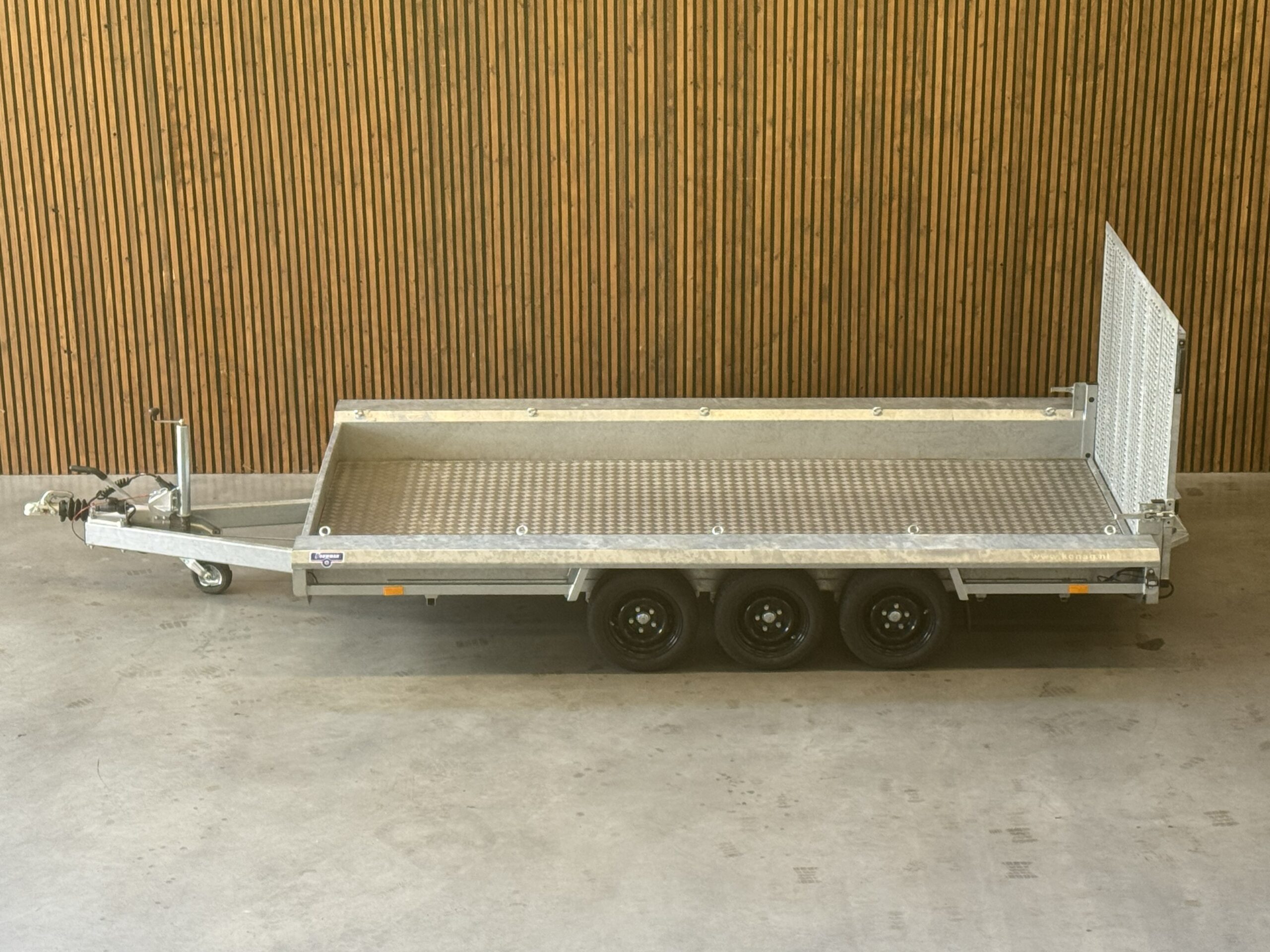 Proline Machinetransporter 400×180 3500kg Lange klep + Alu-vloer (DEMO)