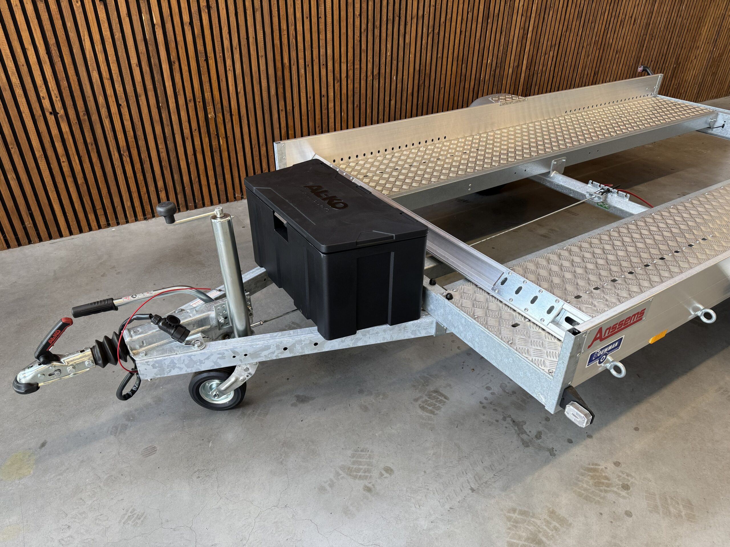 Anssems AMT-ECO 340x180 1300kg Enkelas - Afbeelding 3